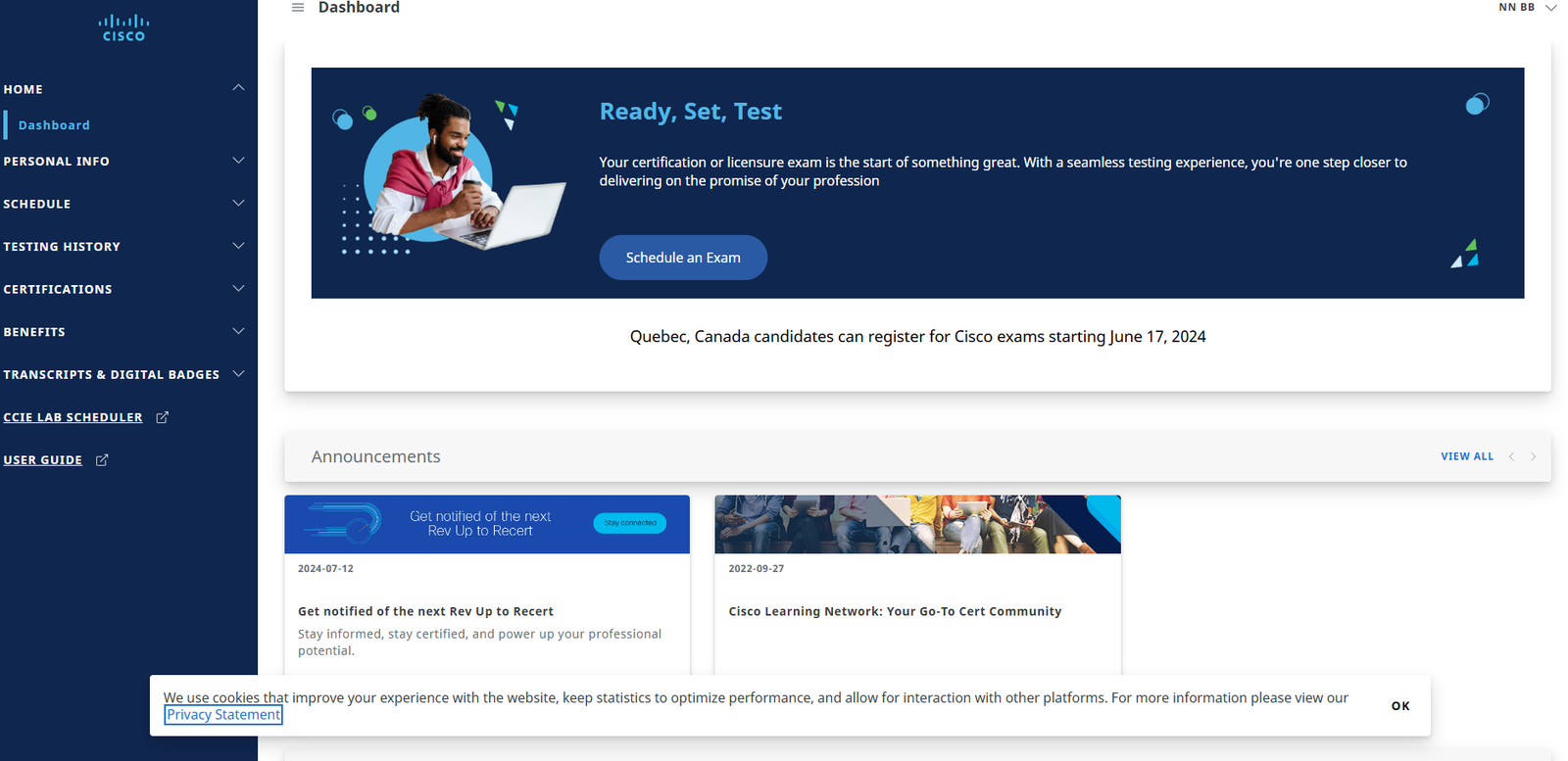 Cisco Step 1 Screenshot