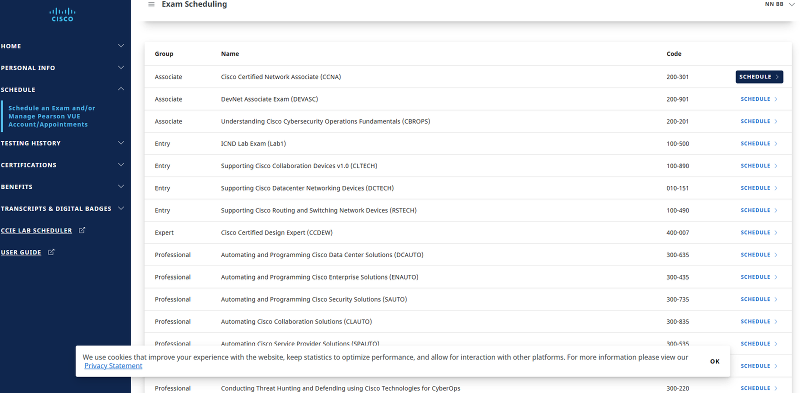 Cisco Step 2 Screenshot