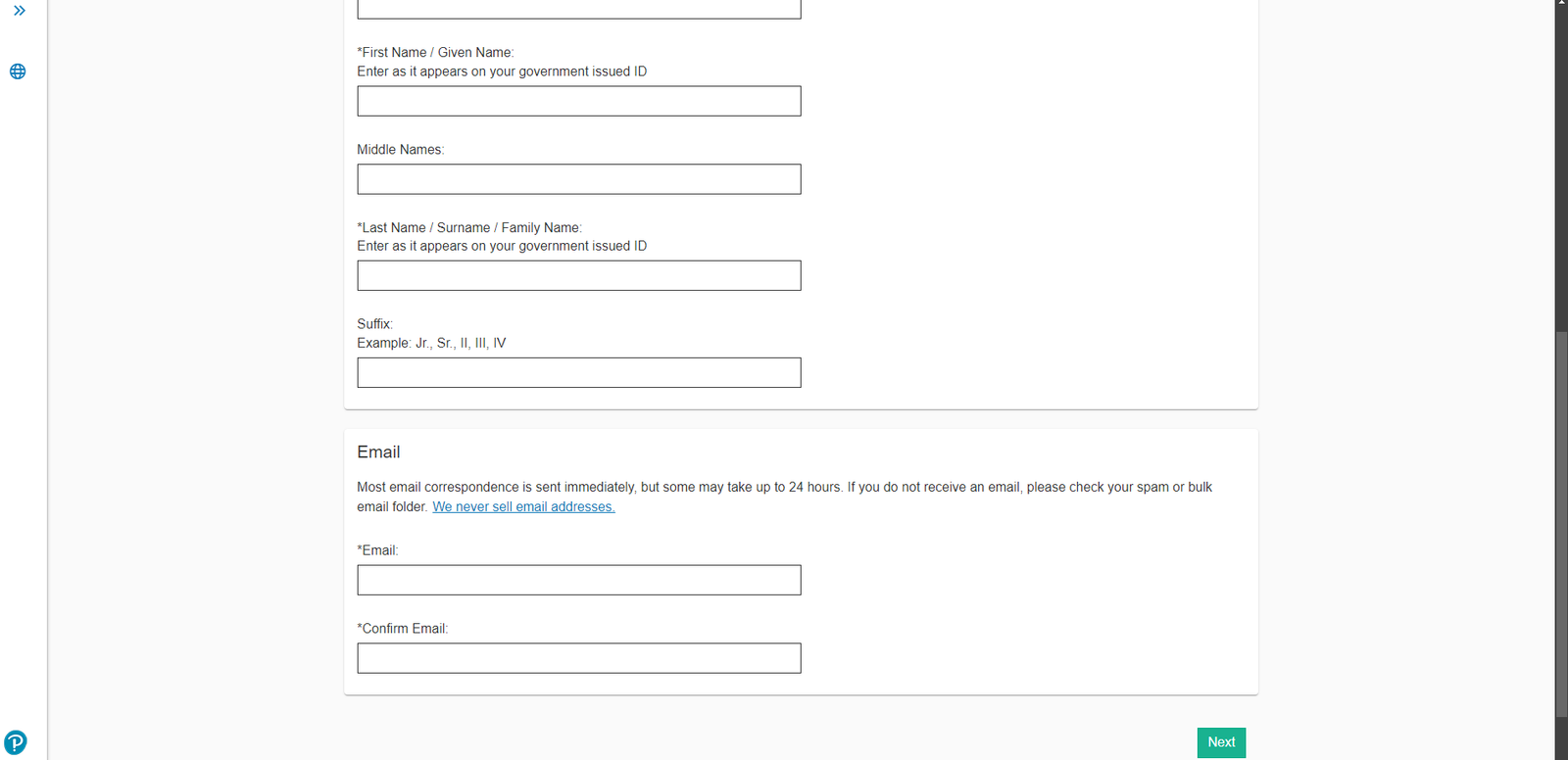 HPE Step 2 Screenshot