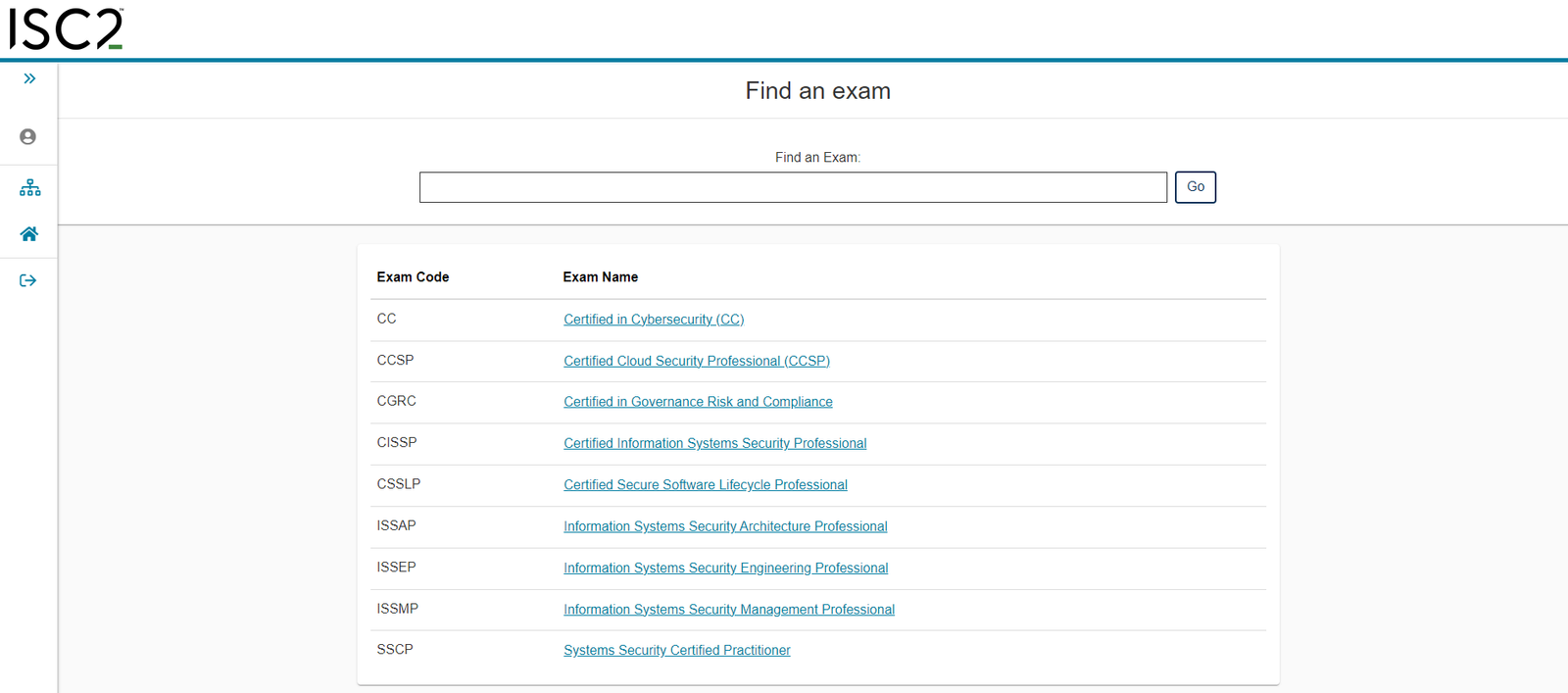 ISC2 Step 4 Screenshot