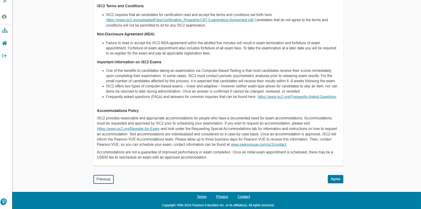 ISC2 Step 4 Screenshot